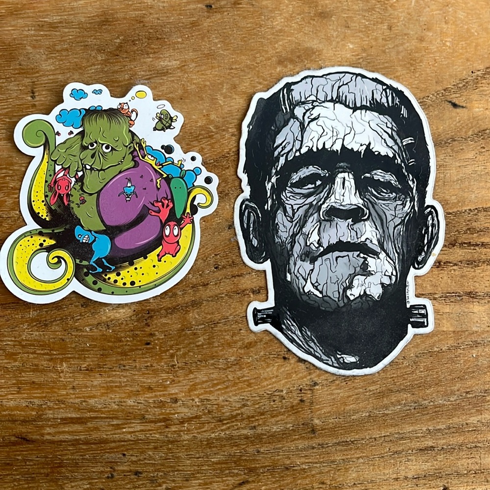 Frankenstein stickers